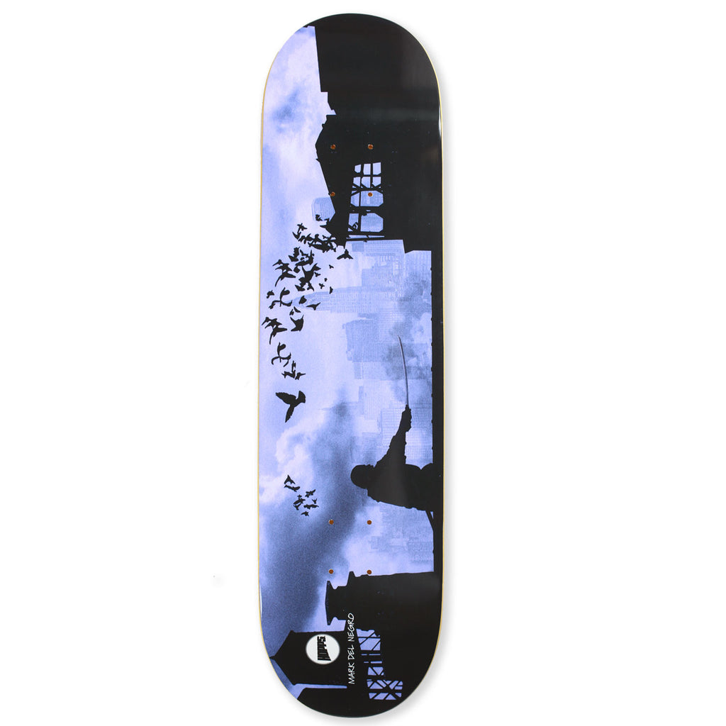 Hopps Skateboards Mark Del Negro Swordsmen Deck