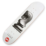 Hopps Skateboards John Baragwanath (White) Knight Deck)