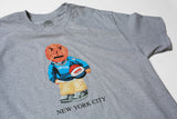 Hopps Skateboards x Quartersnacks TF Snackman Tee Heather