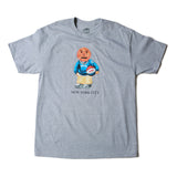 Hopps Skateboards x Quartersnacks TF Snackman Tee Heather