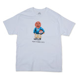 Hopps Skateboards x Quartersnacks TF Snackman Tee White