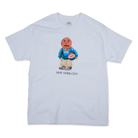 Hopps Skateboards x Quartersnacks TF Snackman Tee White