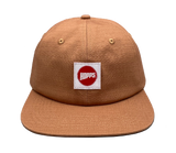 Hopps Skateboards Ripstop Khaki 6 Panel Hat