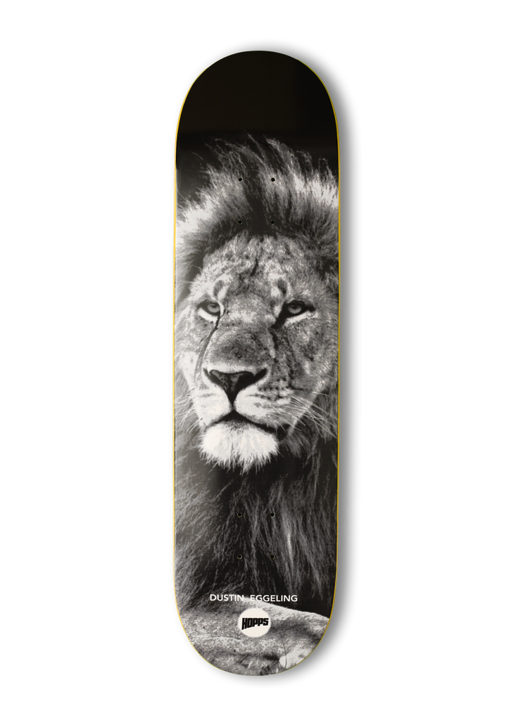 Hopps Skateboards Dustin Eggeling Lion Deck Regular Price