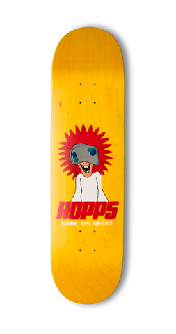 Hopps Hopps Skateboards Del Negro Starburst Kid Skateboard Deck