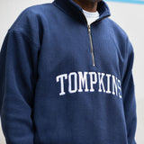 Hopps Skateboards x Quartersnacks Tompkins 3/4 Zip Fleec