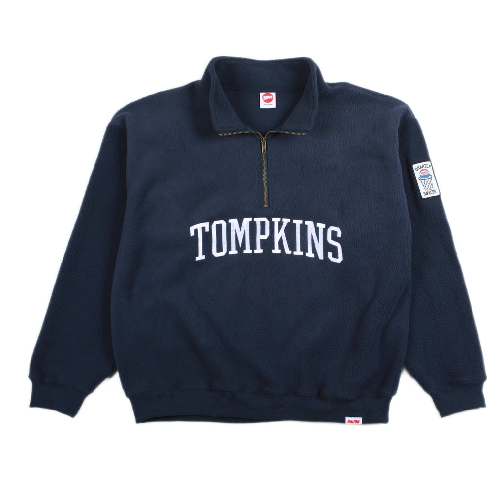 Hopps Skateboards x Quartersnacks Tompkins 3/4 Zip Fleec