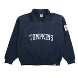 Hopps Skateboards x Quartersnacks Tompkins 3/4 Zip Fleec