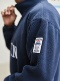 Hopps Skateboards x Quartersnacks Tompkins 3/4 Zip Fleec