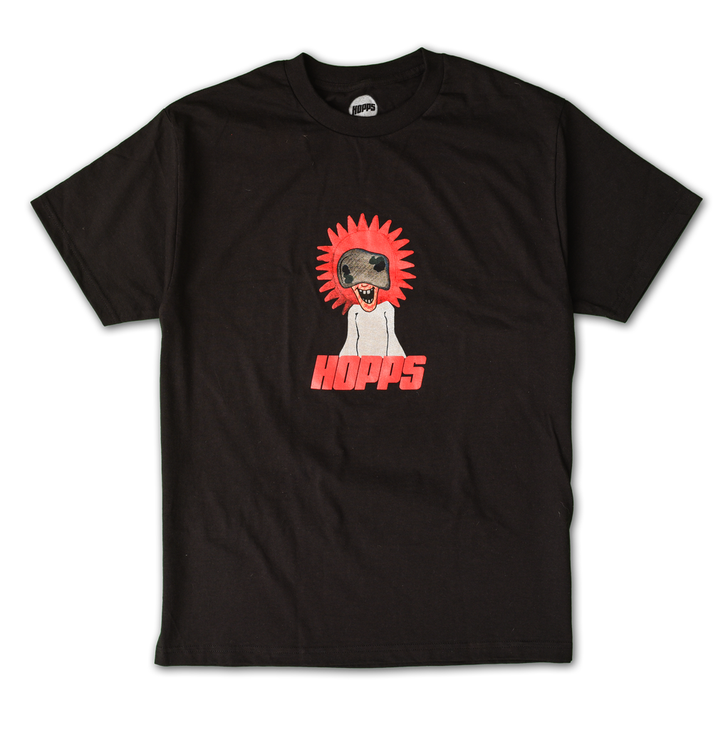 Hopps Skateboards Starburst Kid T-Shirt Black