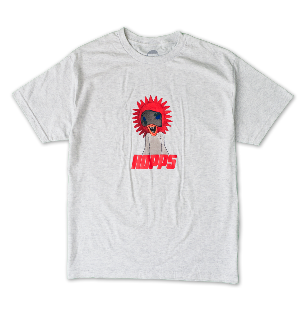 Hopps Skateboards Starburst Kid T-Shirt Ash